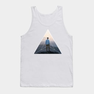 Sky is the limit Geometric Photography Tank Top